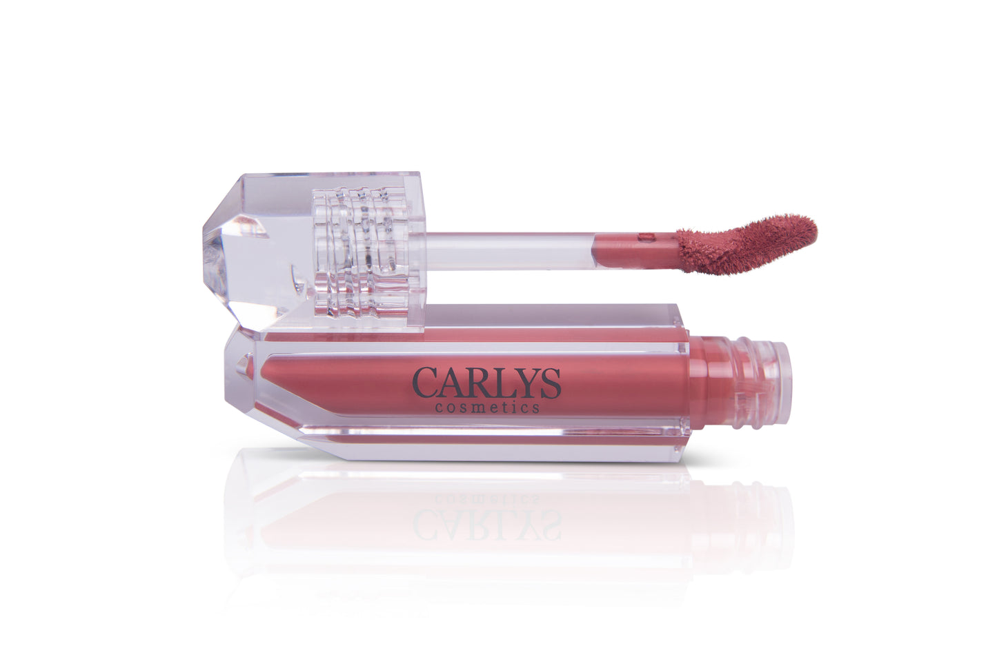 Ultra Matte Liquid Lipstick Coral Nude #201 by Carlys Cosmetics