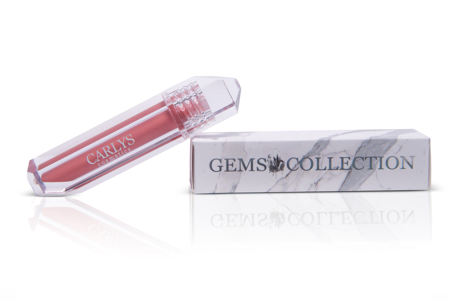 Ultra Matte Liquid Lipstick Coral Nude #201 by Carlys Cosmetics