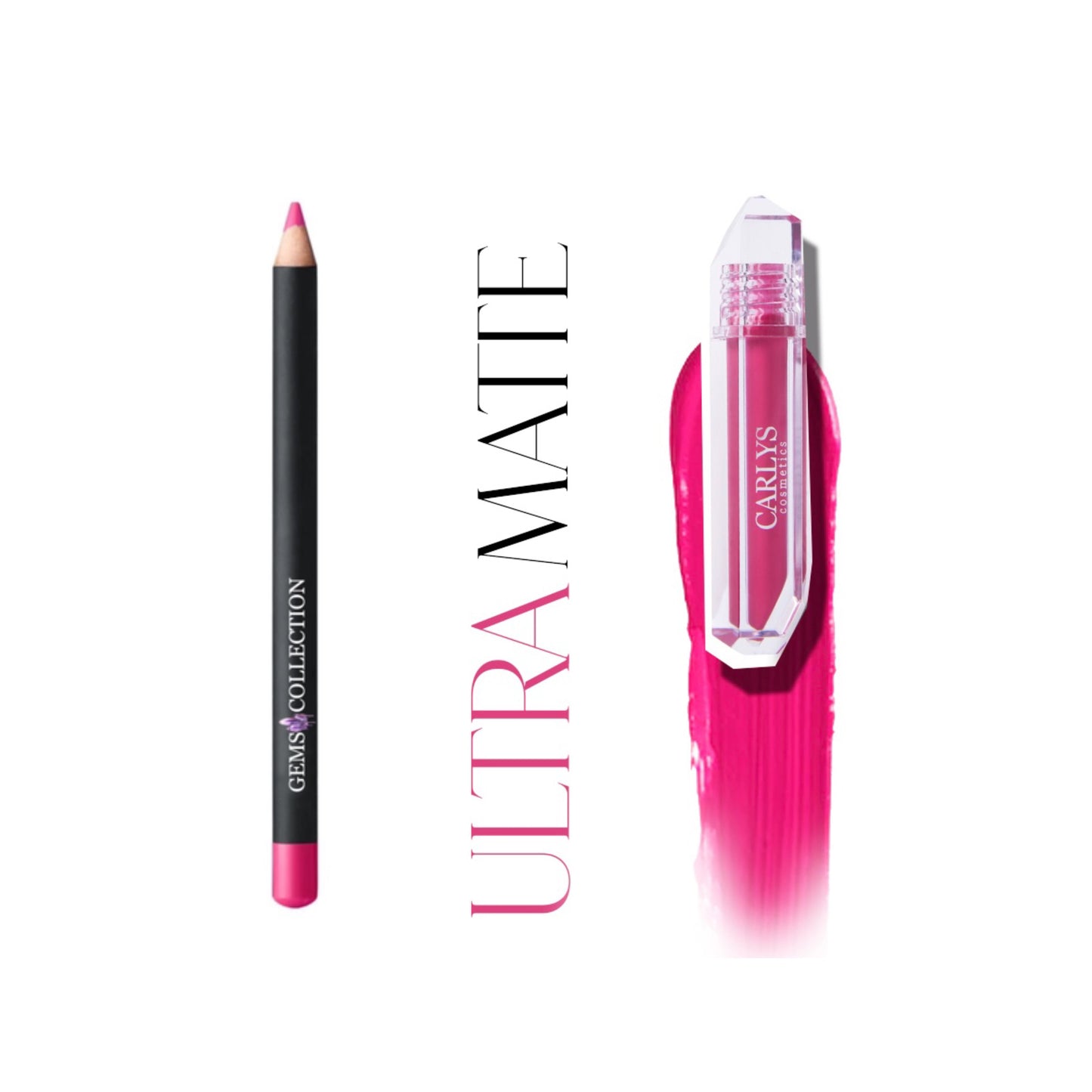 Labial Líquido Ultra Mate + Delineador de Labios y Envío Rápido GRATIS 🎁