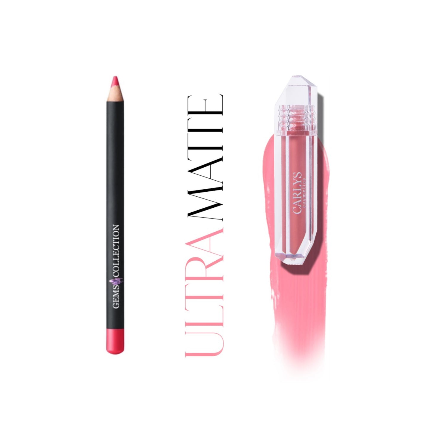 Labial Líquido Ultra Mate + Delineador de Labios y Envío Rápido GRATIS 🎁