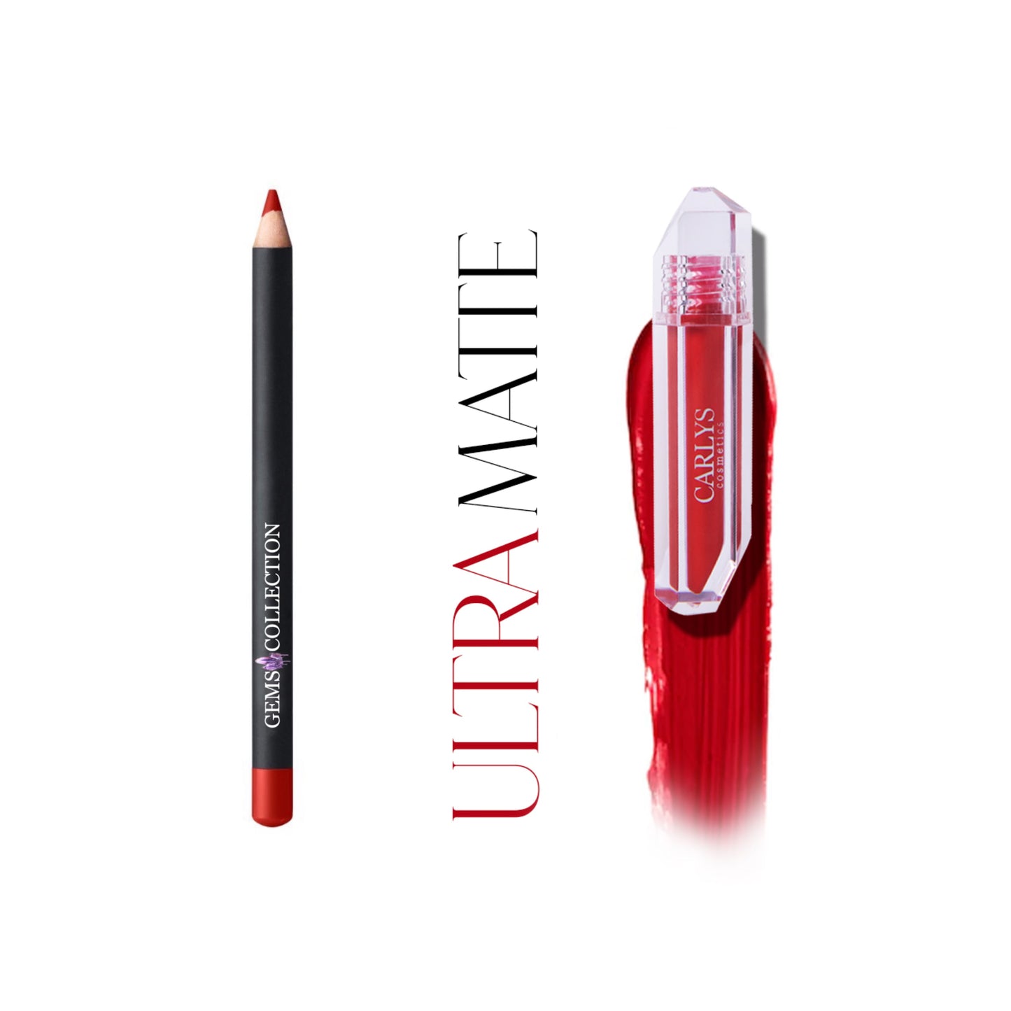 Labial Líquido Ultra Mate + Delineador de Labios y Envío Rápido GRATIS 🎁